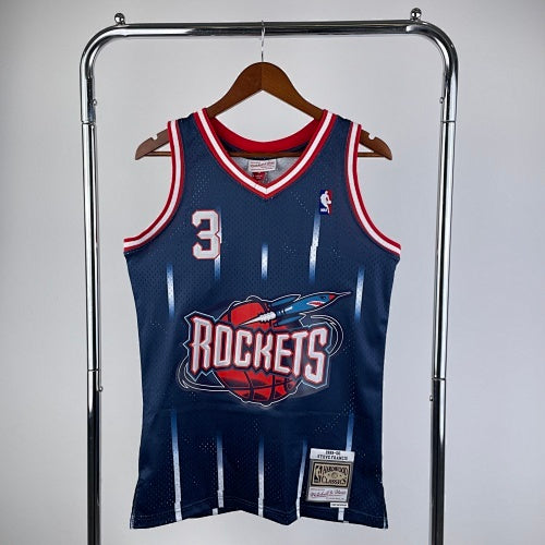 MN hot-pressed retro jersey: SW Rockets 99/00 season No. 3 Francis