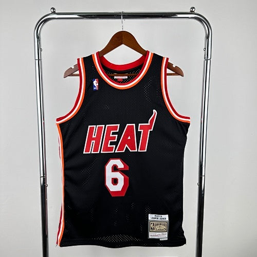 MN Retro Heat Pressed Jersey SW: Heat 13/14 Season Retro Night No. 6 James