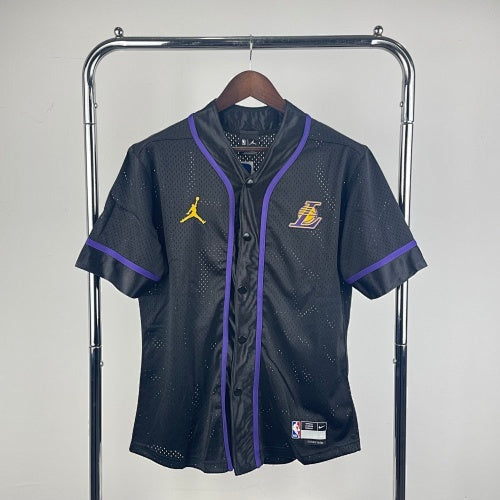 NBA button-down cardigan: Lakers