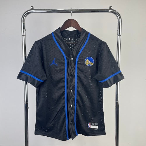NBA button-down cardigan: Warriors