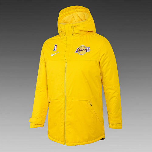 NBA Lakers yellow cotton jacket