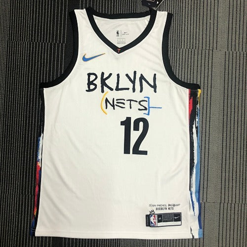 Nets Graffiti (White) No. 12 Harris