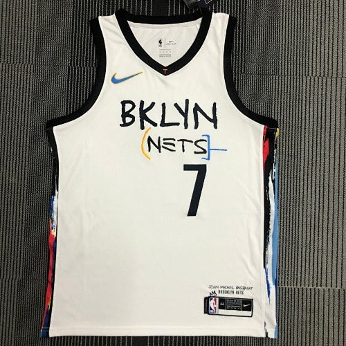 Nets Graffiti (White) No. 7 Durant