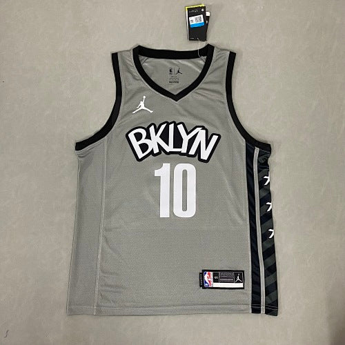 Nets Gray Jordan Limited Edition No. 10 Simmons
