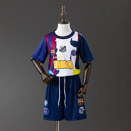 Neymar jr 25/26 Commemorative kids kit Jersey