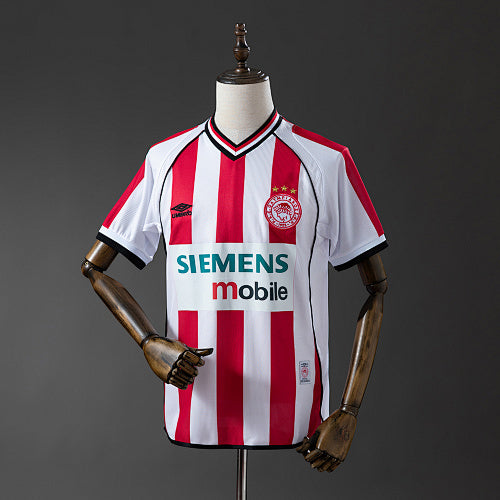 Olympiacos 01/02 Home Retro Jersey
