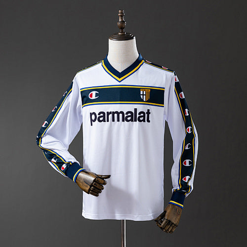 Parma Calcio 02/03 Away Long Sleeve Retro Jersey