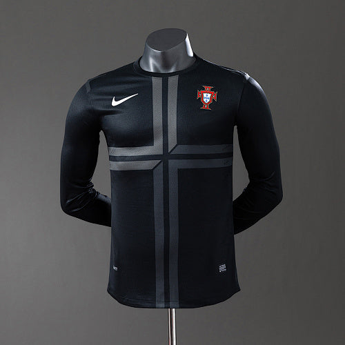 Portugal 2013 Away Long Sleeve Player Version Retro Jersey