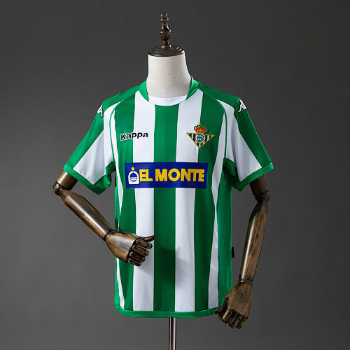 Real Betis 01/02 Home Retro Jersey
