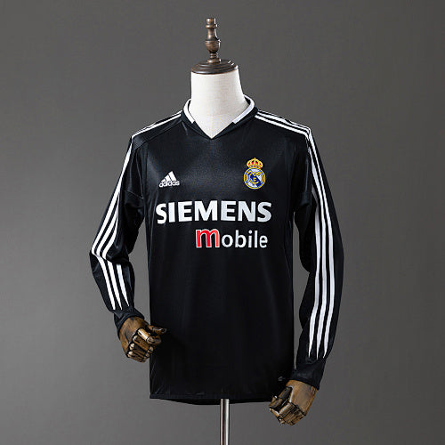Real Madrid 04/05 third Away Long Sleeve Retro Jersey