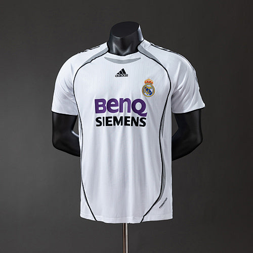 Real Madrid 06/07 Player Version Retro Home Jersey