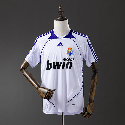 Real Madrid 07/08 Home Retro Jersey