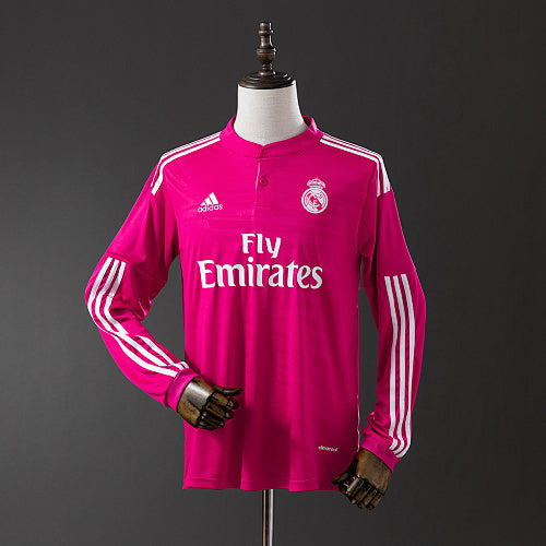 Real Madrid 14/15 Away Long Sleeve Retro Jersey
