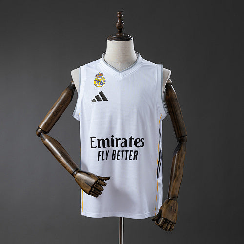 Real Madrid 25/26 Home Basketball Jersey