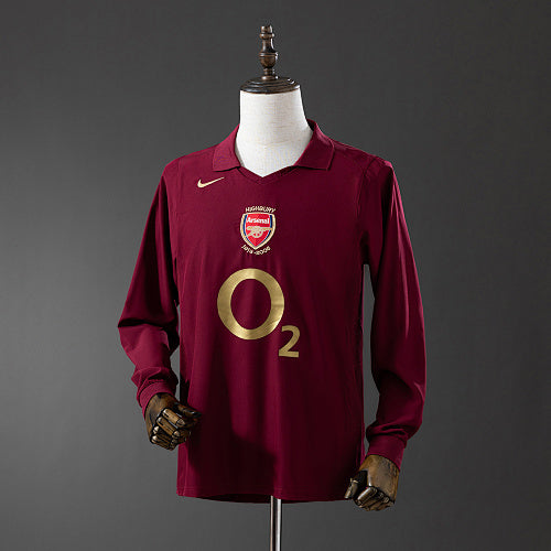 Retro Long Sleeve 05/06 Arsenal home