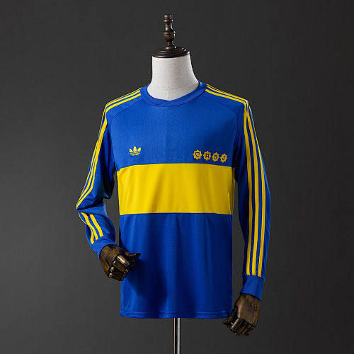 Retro Long sleeve 1981 Boca Juniors home