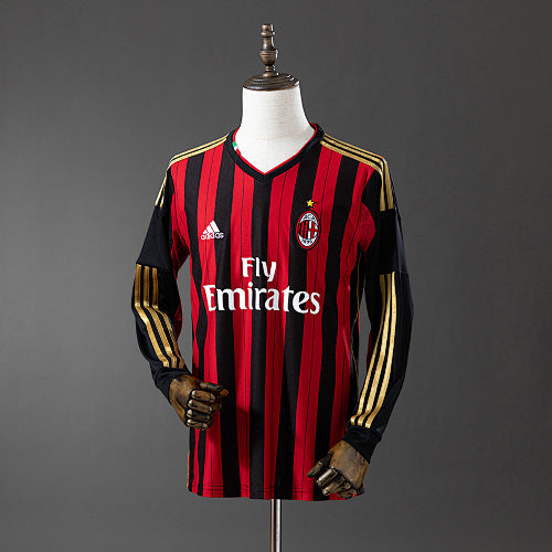 Retro long sleeve AC13/14 Milan home