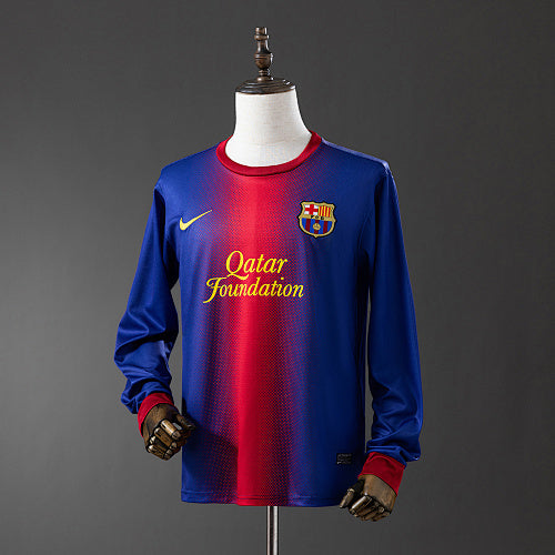 Retro long sleeve Barcelona 12/13 home