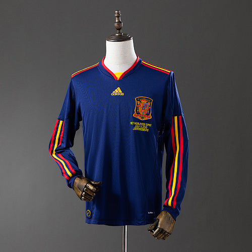 Retro long sleeve Spain 2010 away
