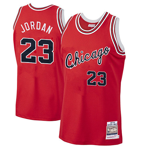 Retro SW Bulls 84/85 season rookie red No. 23 Jordan