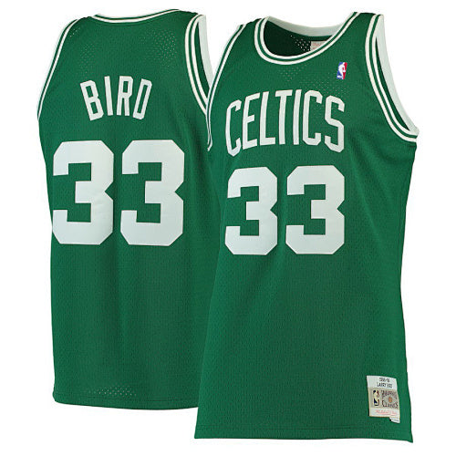 Retro SW Celtics 85/86 Season Green No. 33 Bird