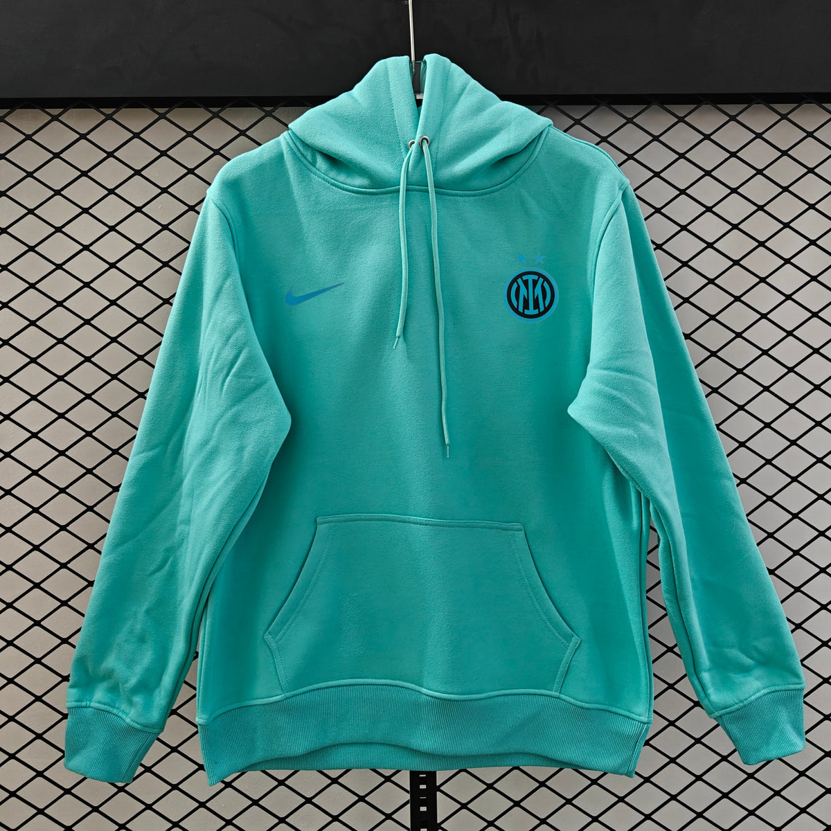 Inter Milan Hoodie - Blue Cyan