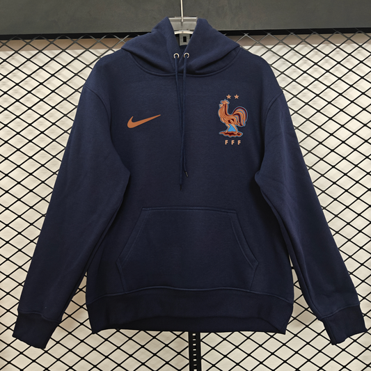 France Hoodie - Blue Navy