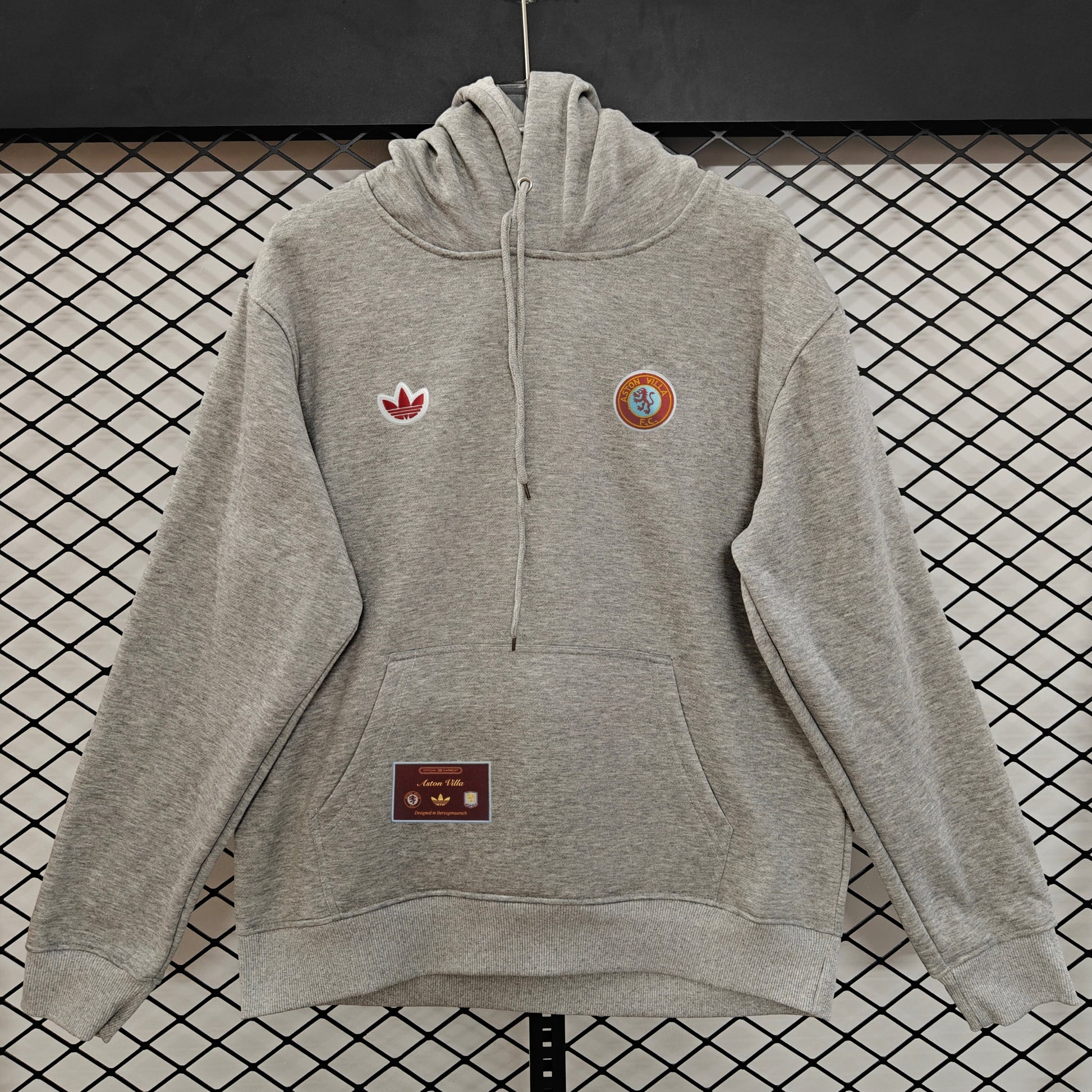 Aston Villa Hoodie - Gray