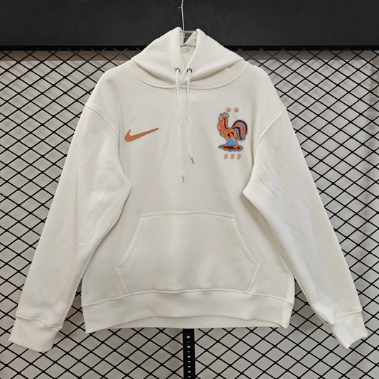 France Hoodie - White