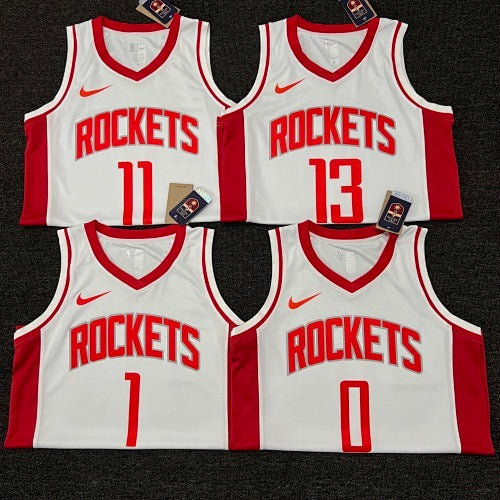 Rockets 23rd season home white