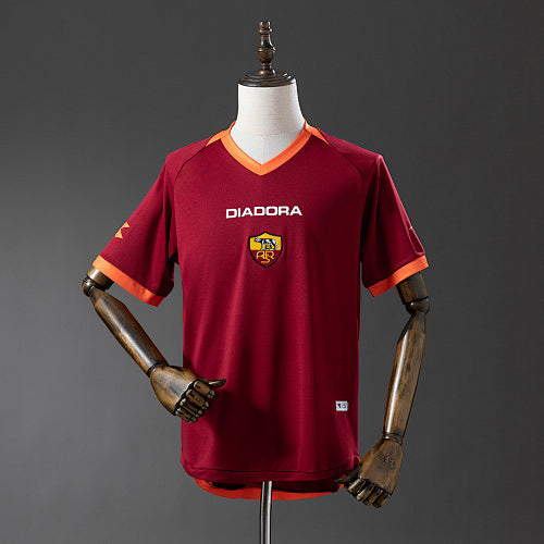 Roma 06/07 Home Retro Jersey