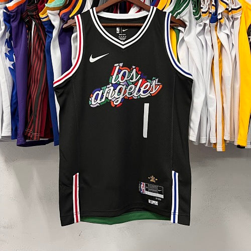 Season 23 Clippers City Edition Black No. 1 Harden