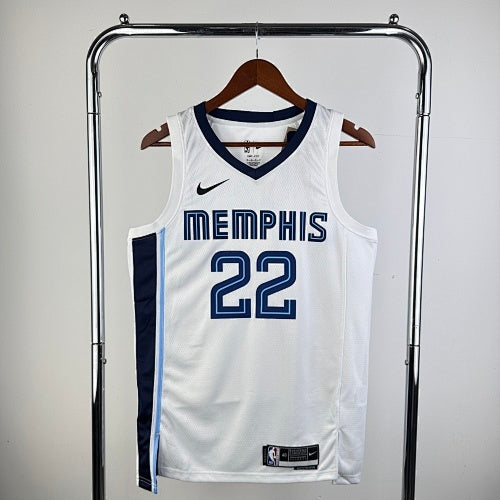Season 23 Grizzlies Home White No. 22 Bane