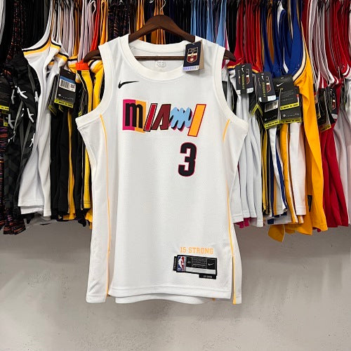 Season 23 Heat City Edition White No. 3 Wade