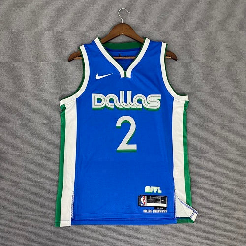 Season 23 Mavericks City Edition Blue No. 2 Irving