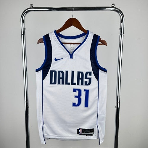 Season 23 Mavericks Home White No. 31 Thompson