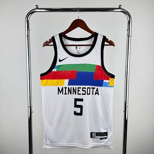 Season 23 Timberwolves City Edition No. 5 Edwards