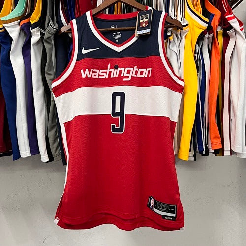 Season 23 Wizards Away Red No. 9 Avdija