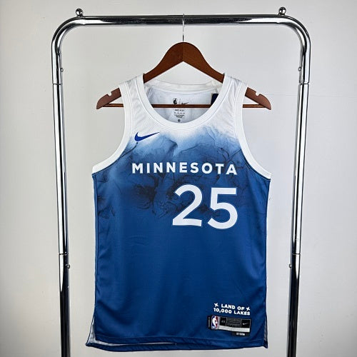 Season 24 Timberwolves City Edition No. 25 Rose