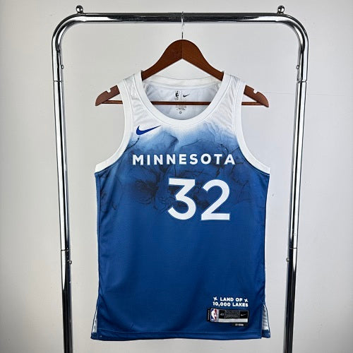 Season 24 Timberwolves City Edition No. 32 Towns