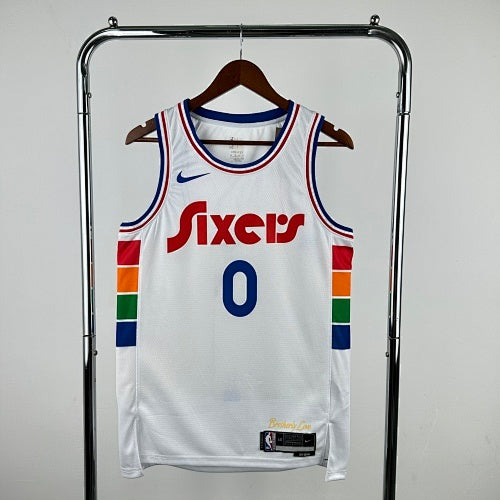 Season 25 76ers City Edition No. 0 Maxi