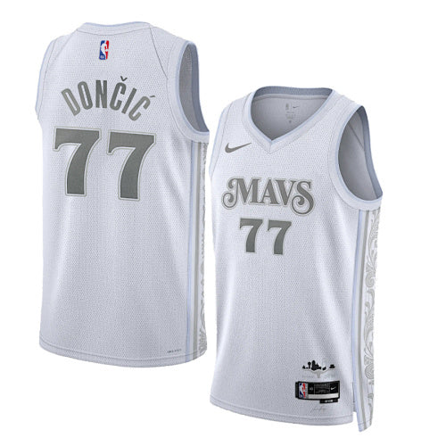Season 25 Mavericks City Edition No. 77 Doncic