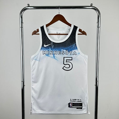 Season 25 Timberwolves City Edition No. 5 Edwards