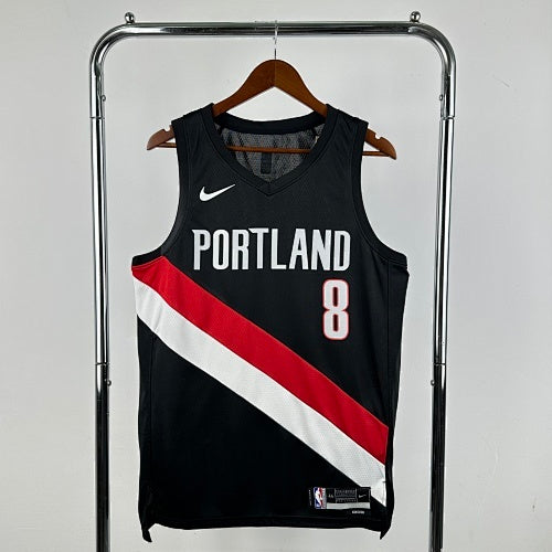 Season 26 Trail Blazers Away Black No. 8 Afdia