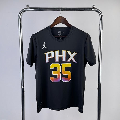 Suns Flyers No. 35 Durant Quick-drying Short Sleeves