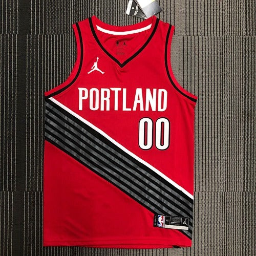 Trail Blazers Red (JORDAN) No. 00 Anthony