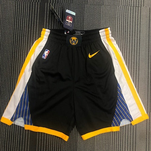 Warriors black shorts