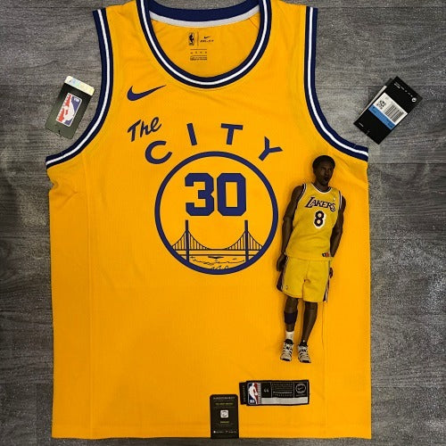 Warriors Trolley Edition Yellow No. 30 Curry