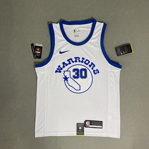 Warriors White Socks No. 30 Curry