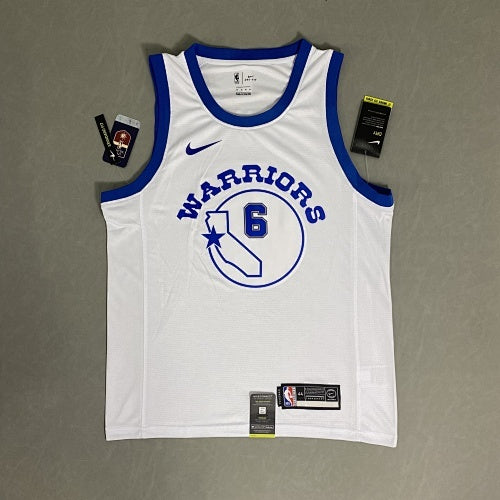 Warriors White Socks No. 6 Nick Young